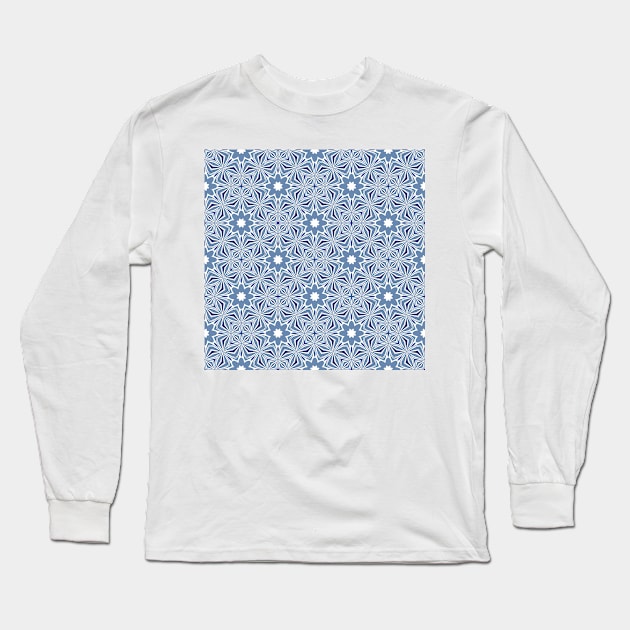 Abstract pattern in Oriental style Long Sleeve T-Shirt by IrinaGuArt